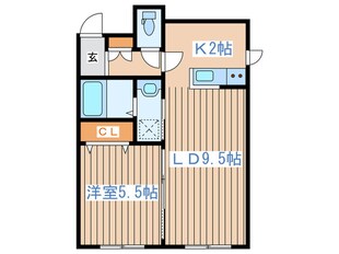 ステラカーサの物件間取画像